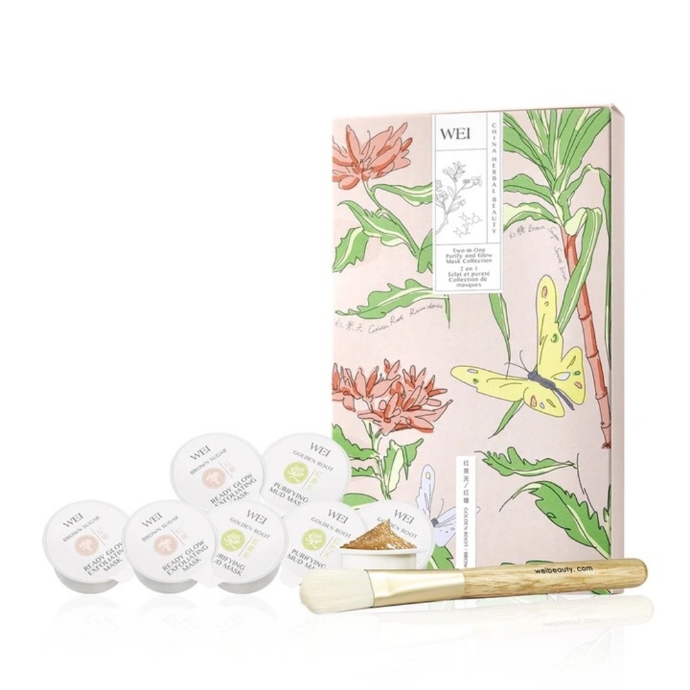 Wei Beauty 2-in-1 Purify and Glow Mask Collection